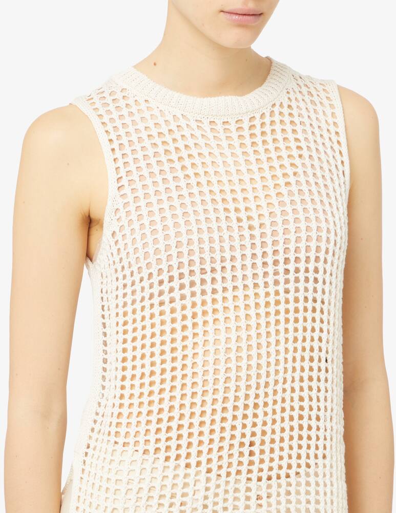 rinascente 24.7 Studio Top in misto lino