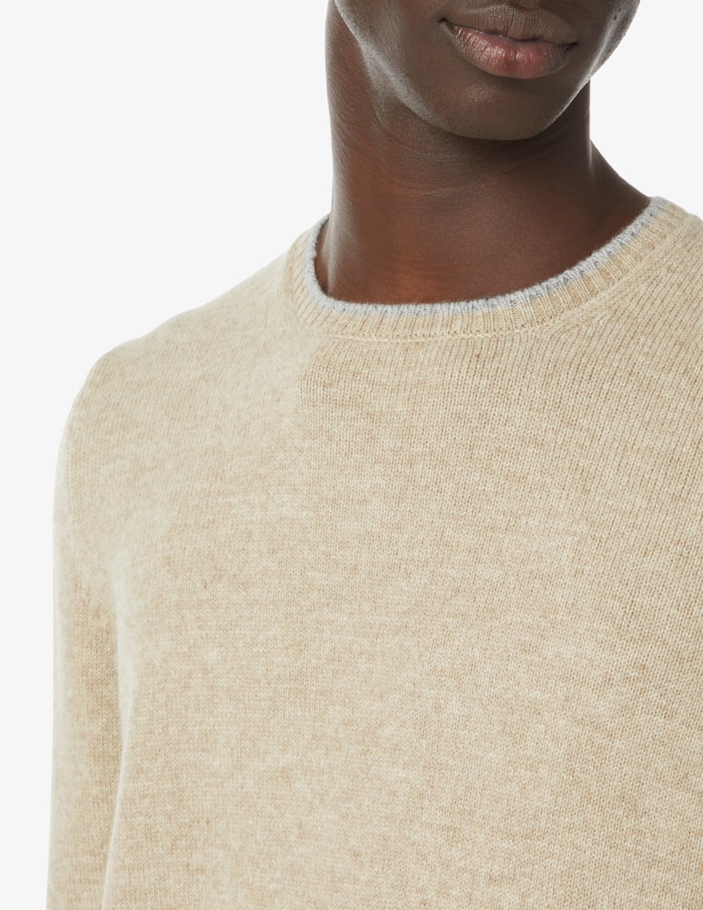 rinascente Gran Sasso Maglione girocollo geelong  - Beige