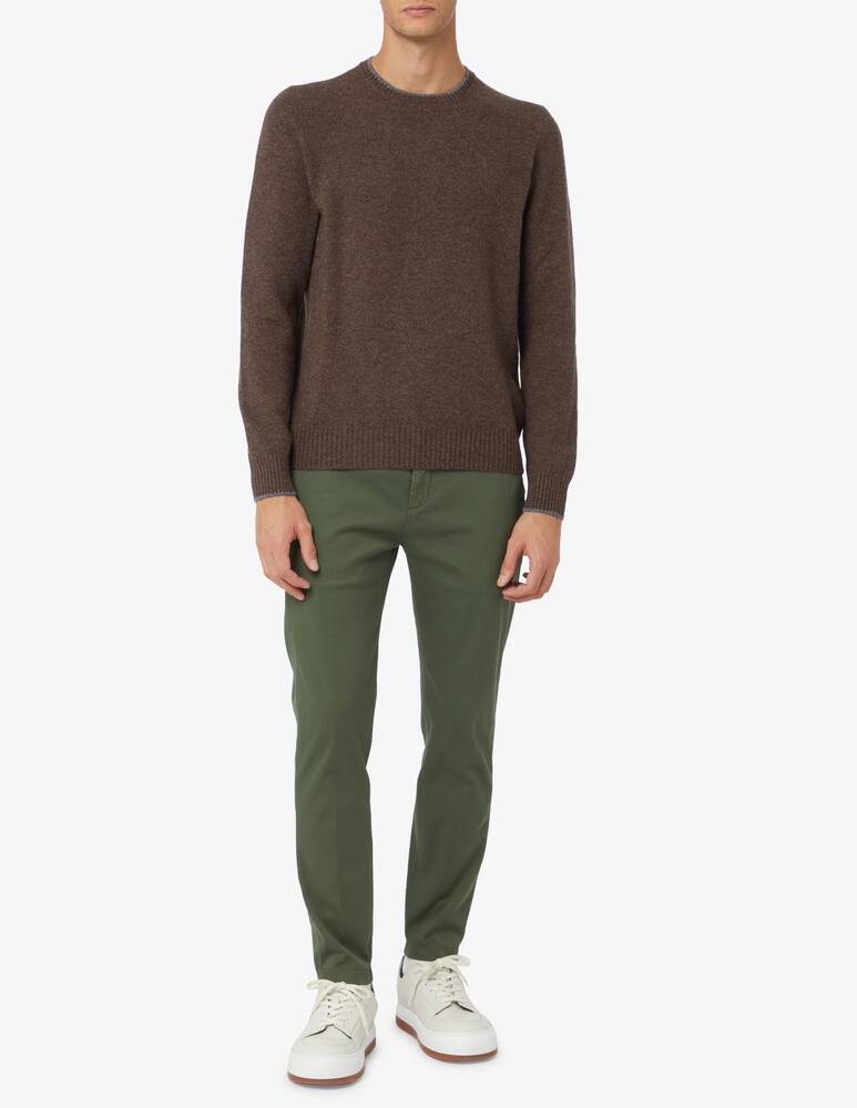 rinascente Gran Sasso Geelong roundneck sweater - Brown