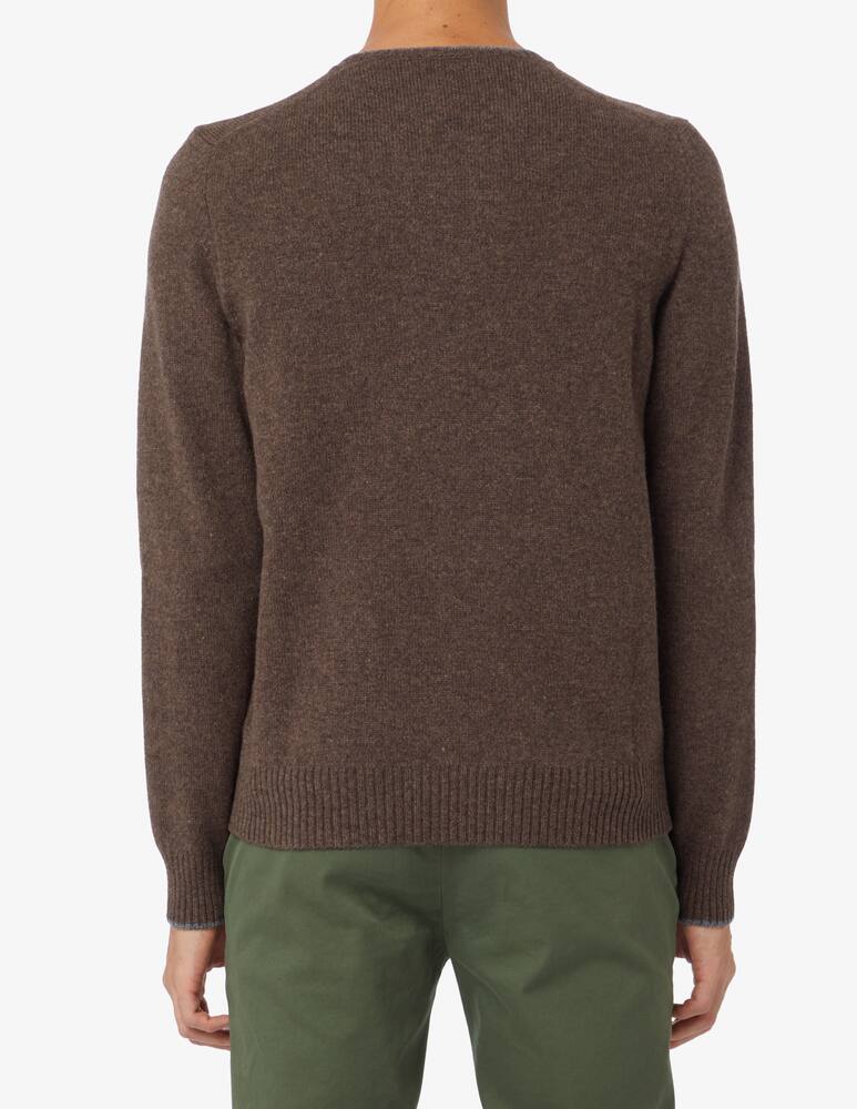 rinascente Gran Sasso Geelong roundneck sweater - Brown