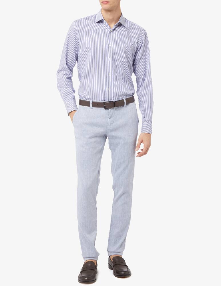 rinascente Mason's Pantaloni chino milano lino fiammato