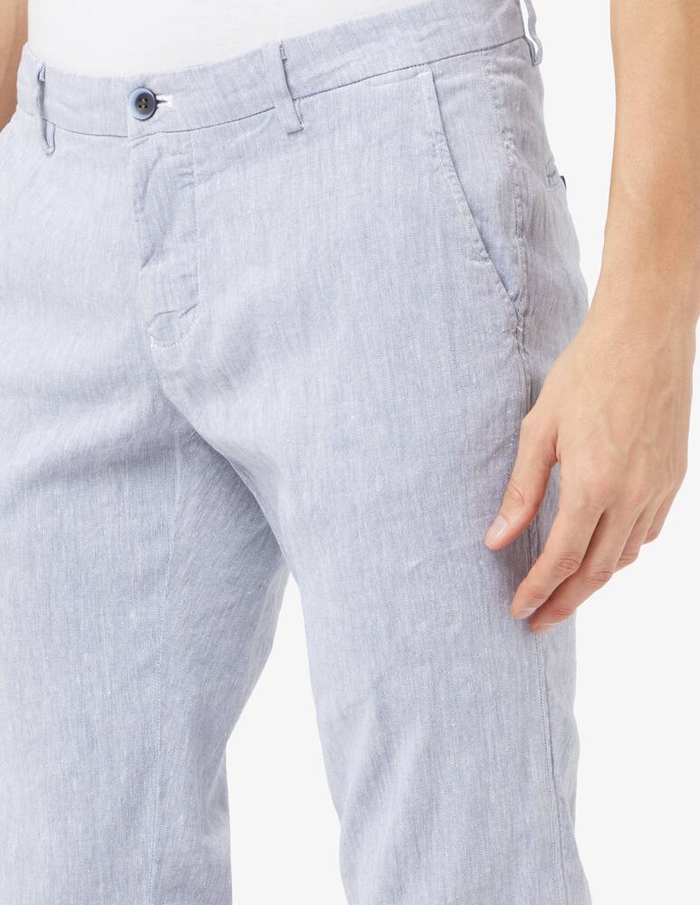 Mason's Linen chino trousers - picture 4 Mason's Linen chino trousers - picture 4