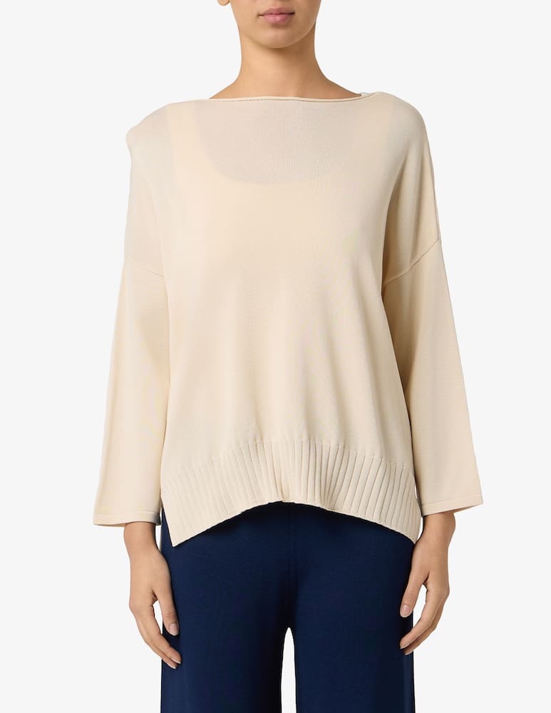 rinascente Rinascente Collection Oversized boat-neck jumper
