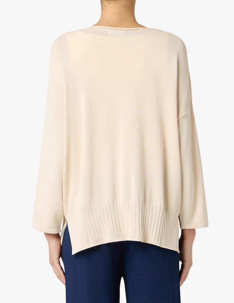 rinascente Rinascente Collection Oversized boat-neck jumper