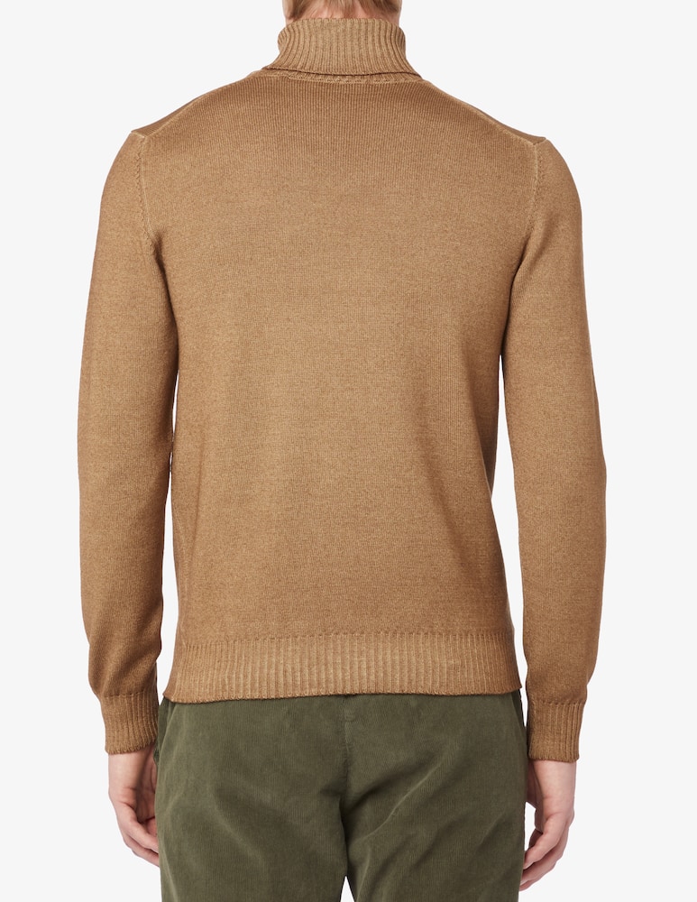 rinascente Gran Sasso Wool turtleneck - camel