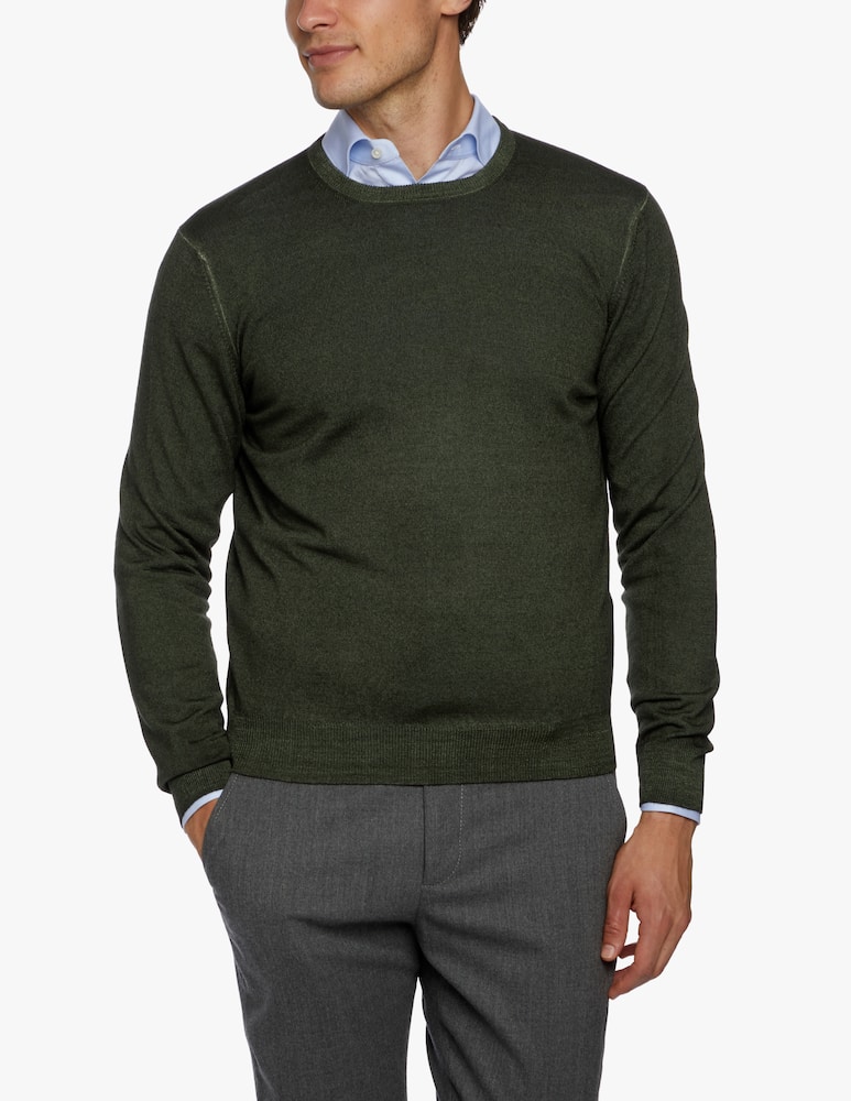 rinascente Gran Sasso Roundneck merinos vintage sweater