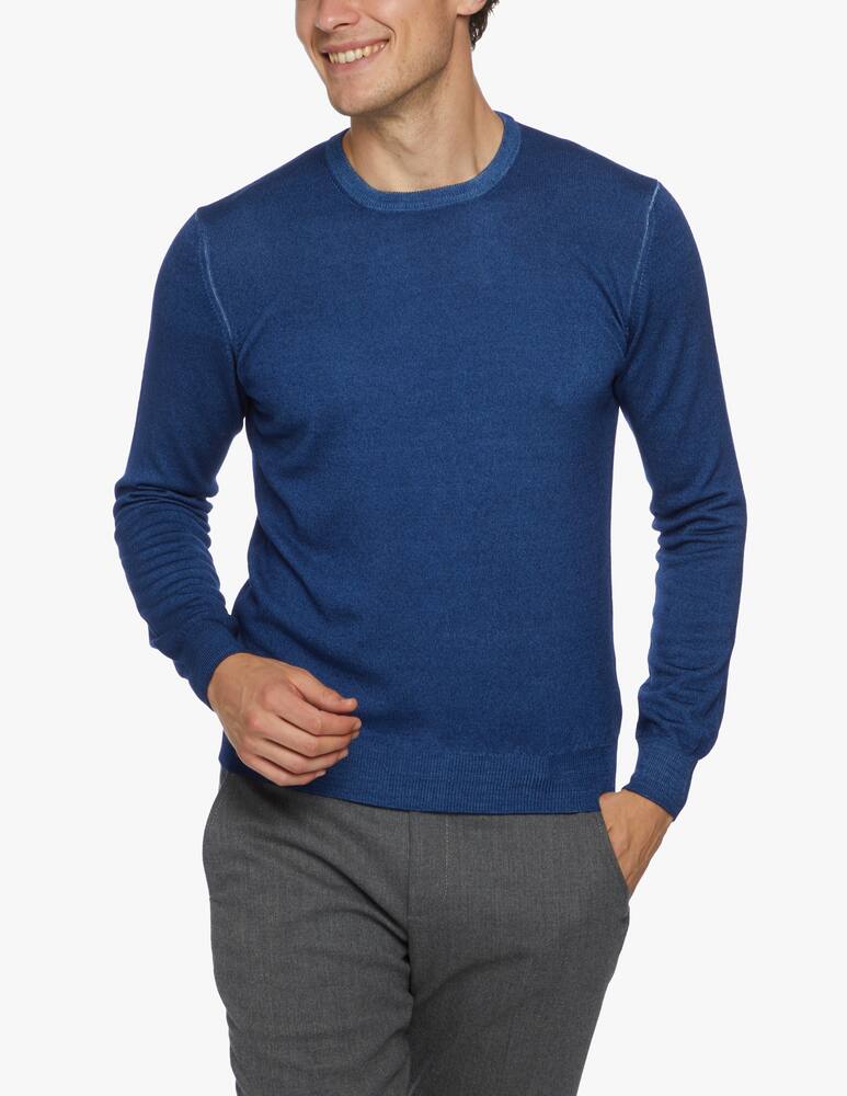 rinascente Gran Sasso Maglione girocollo in lana merino vintage