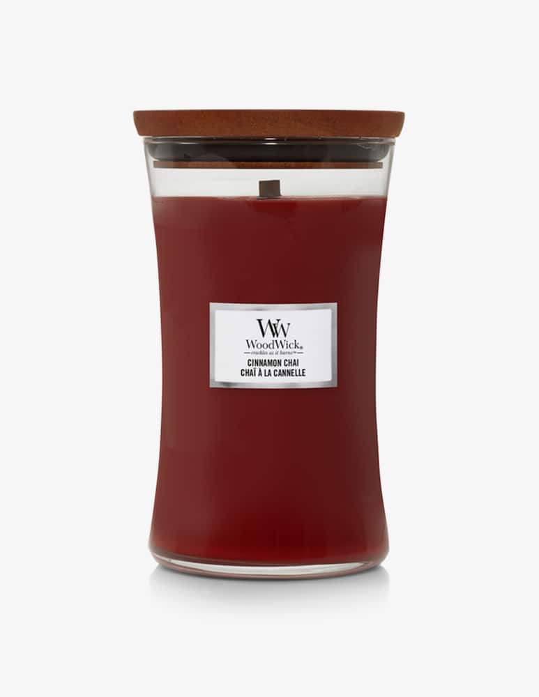 Woodwick Anima Candela Large Cinnamon Chai - picture 1 Woodwick Anima Candela Large Cinnamon Chai - picture 1