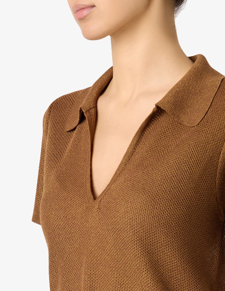Rinascente Collection Polo in maglia V - immagine 4 Rinascente Collection Polo in maglia V - immagine 4