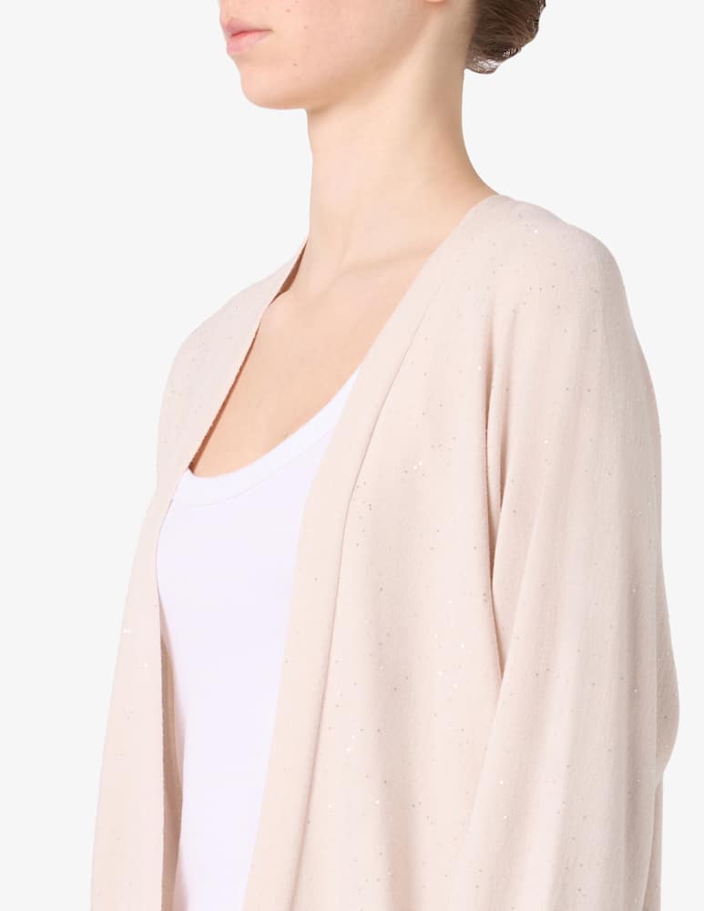 rinascente Rinascente Collection Cardigan aperto con micropaillettes
