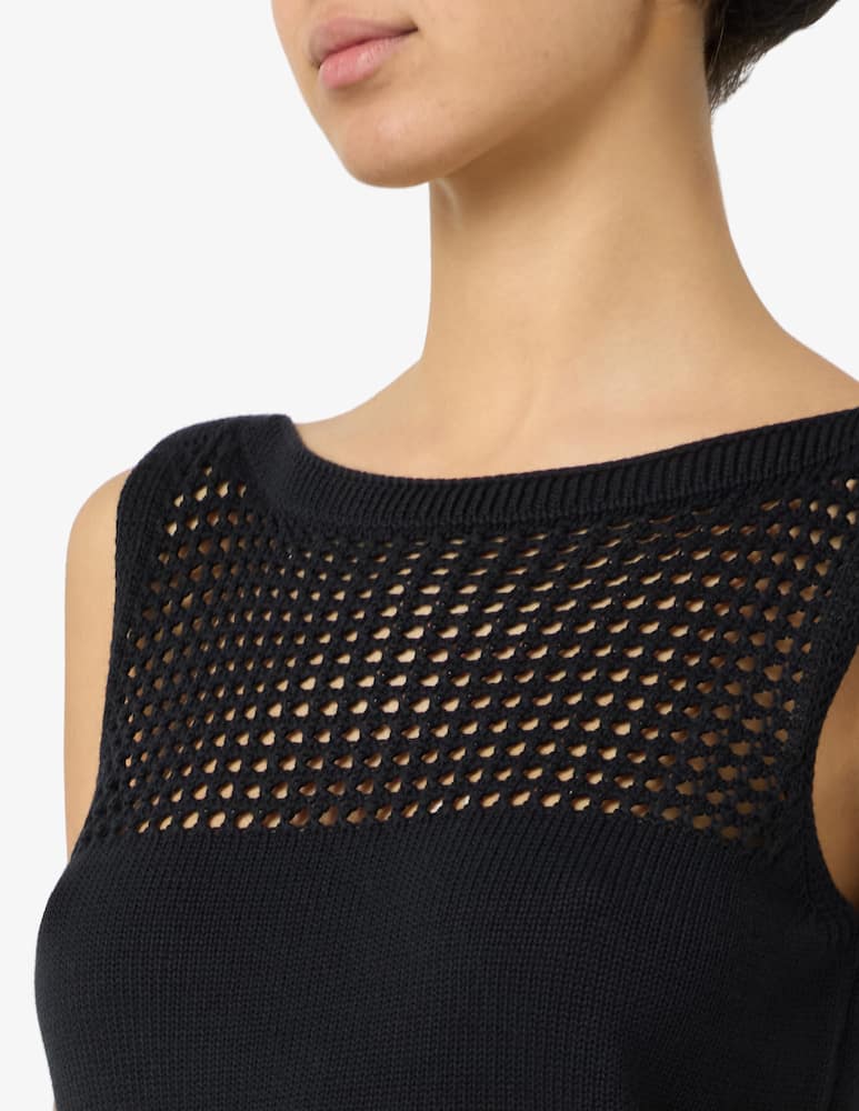rinascente Rinascente Collection Shimmer knit short sleeve jumper