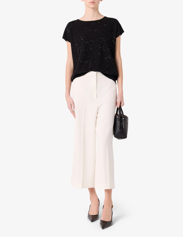 Rinascente Collection Maglia con micropaillettes - immagine 2 Rinascente Collection Maglia con micropaillettes - immagine 2