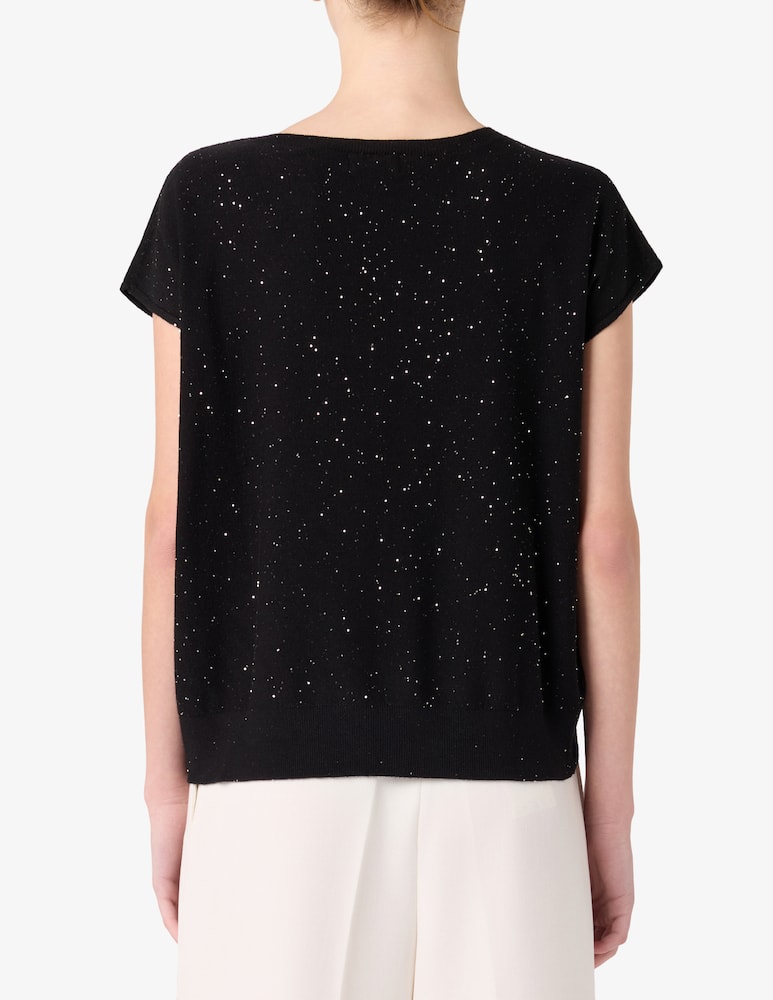Rinascente Collection Maglia con micropaillettes - immagine 3 Rinascente Collection Maglia con micropaillettes - immagine 3