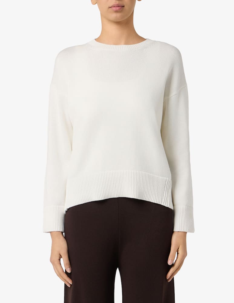 Rinascente Collection Boxy crewneck jumper - picture 1 Rinascente Collection Boxy crewneck jumper - picture 1