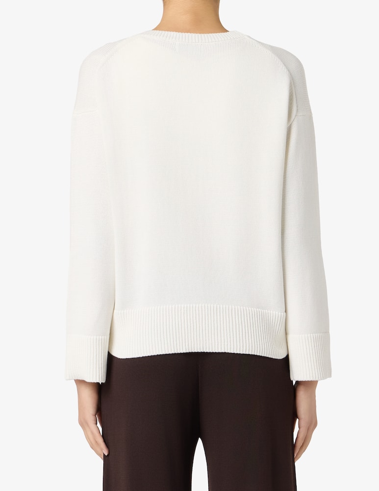 Rinascente Collection Boxy crewneck jumper - picture 3 Rinascente Collection Boxy crewneck jumper - picture 3