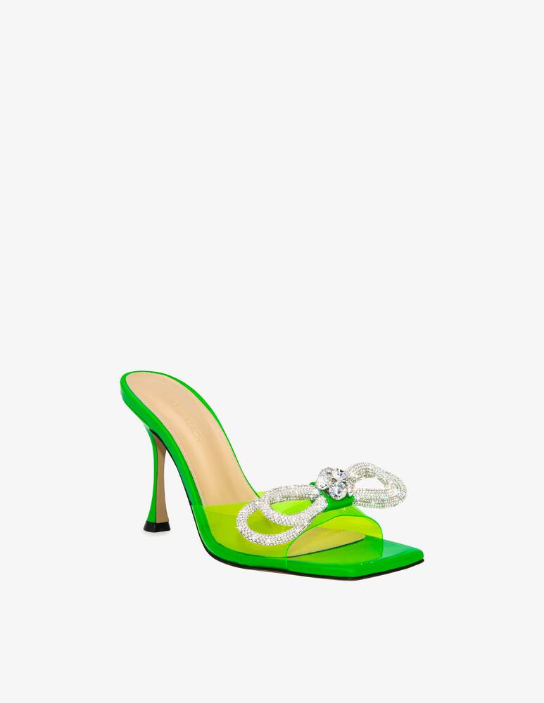 rinascente Mach & Mach Double bow sandals - Green