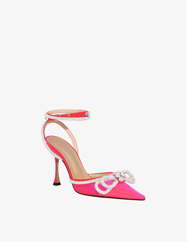 rinascente Mach & Mach Double bow sandals - Red