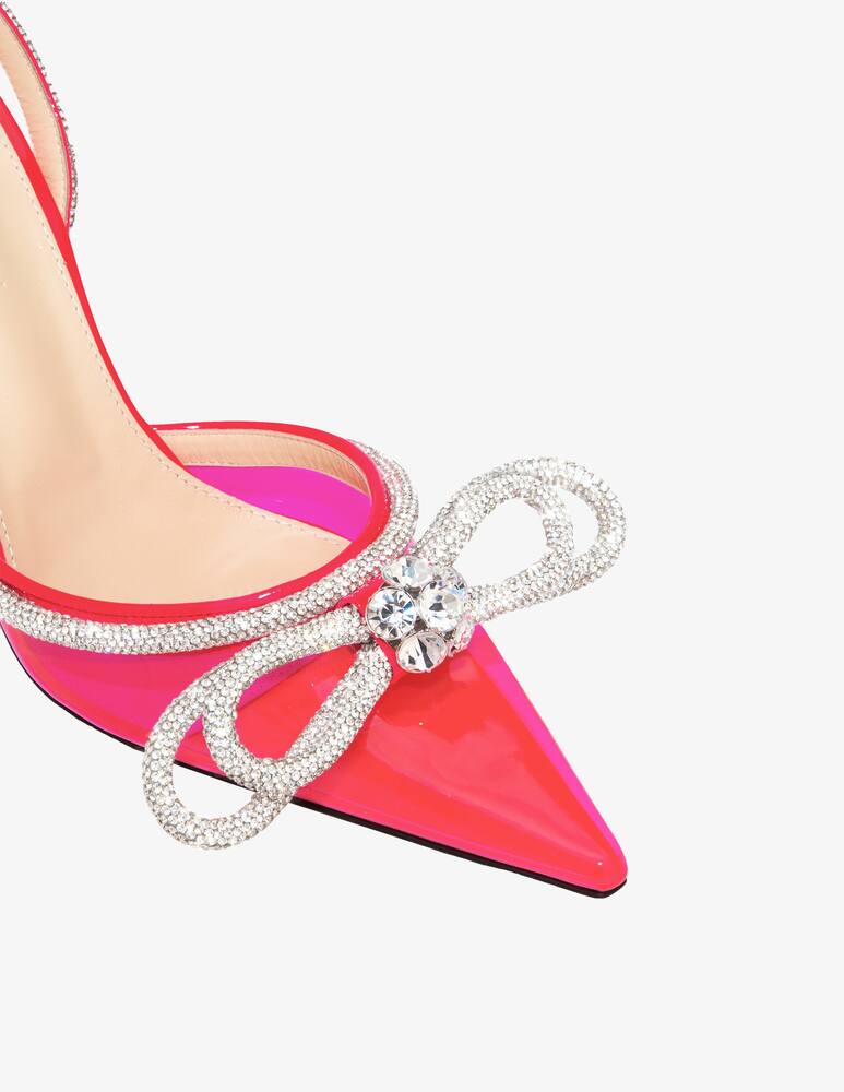 rinascente Mach & Mach Double bow sandals - Red