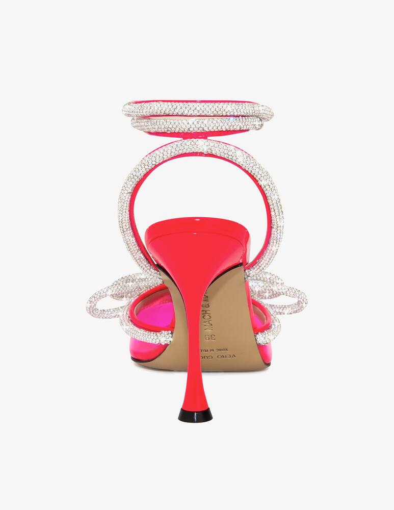 rinascente Mach & Mach Double bow sandals - Red