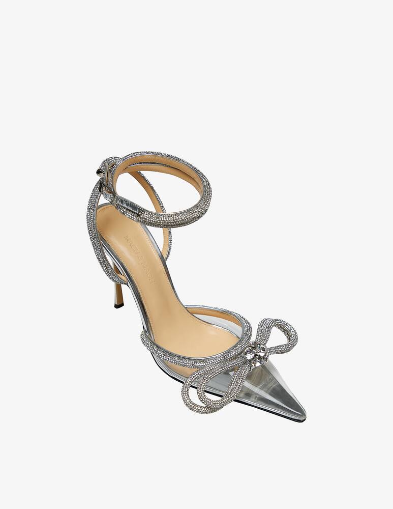 rinascente Mach & Mach Double bow sandals - Silver