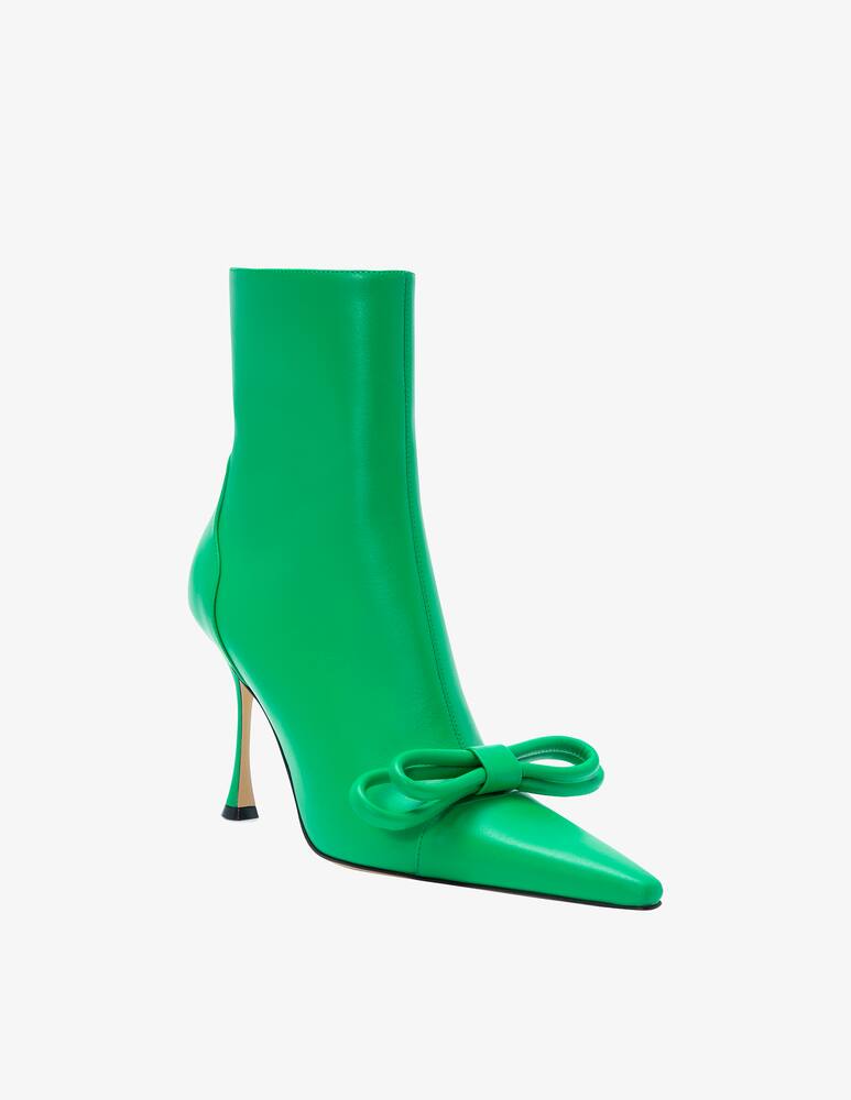rinascente Mach & Mach Double bow ankle boots - Green