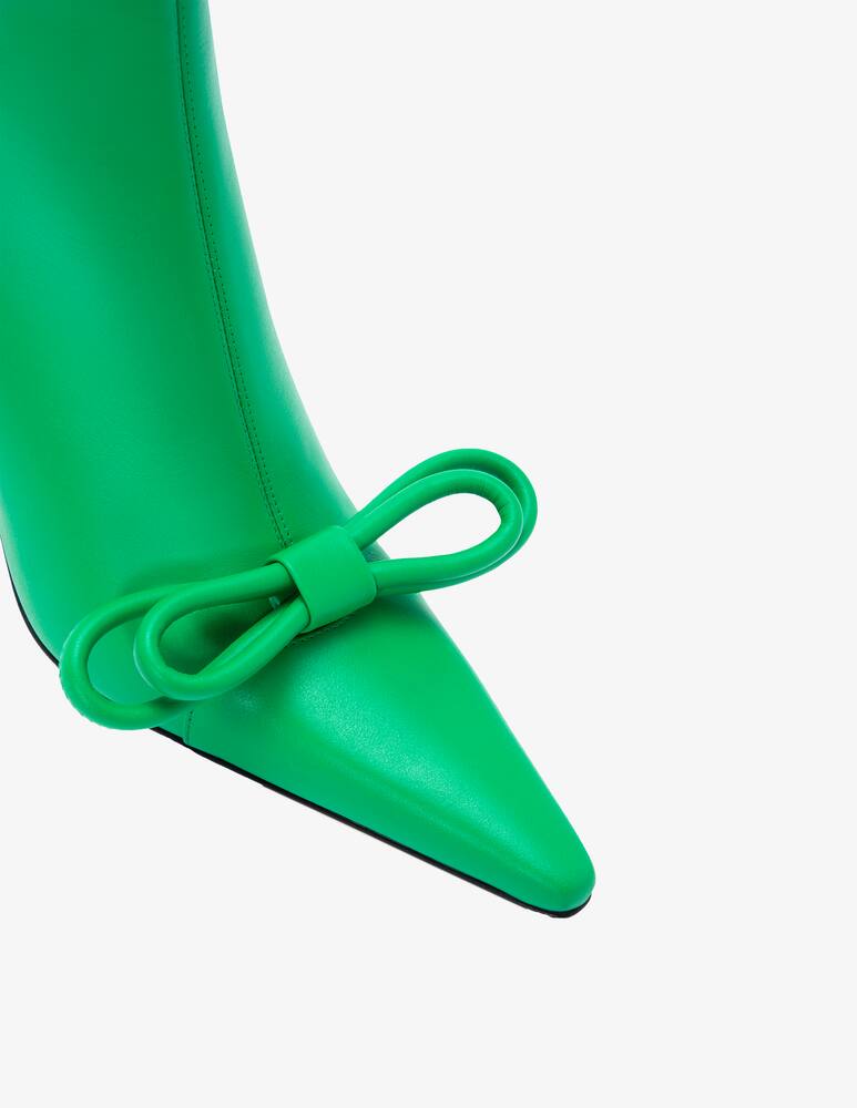 rinascente Mach & Mach Double bow ankle boots - Green