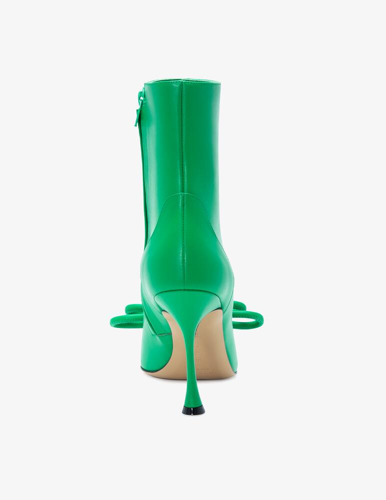 rinascente Mach & Mach Double bow ankle boots - Green