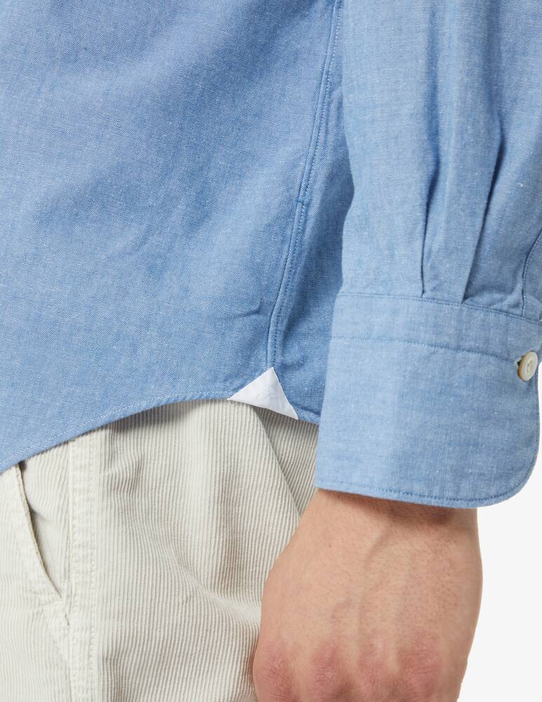 rinascente Finamore Camicia super chambray tu - Blu