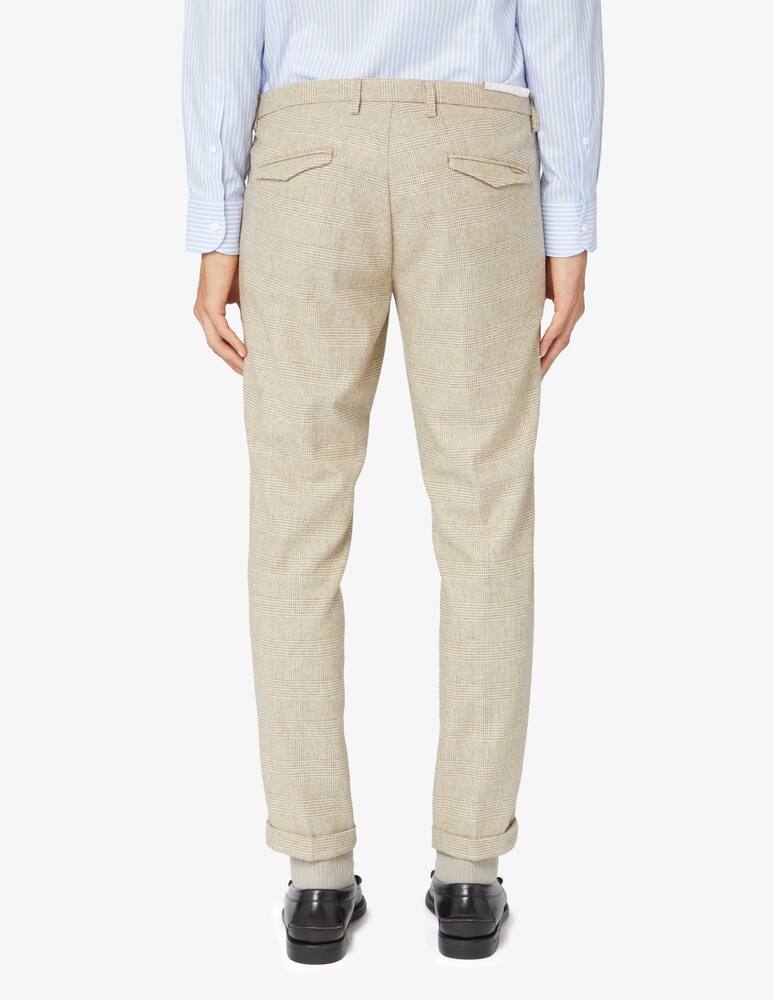 rinascente At.p.co Chino pied de poulle trousers