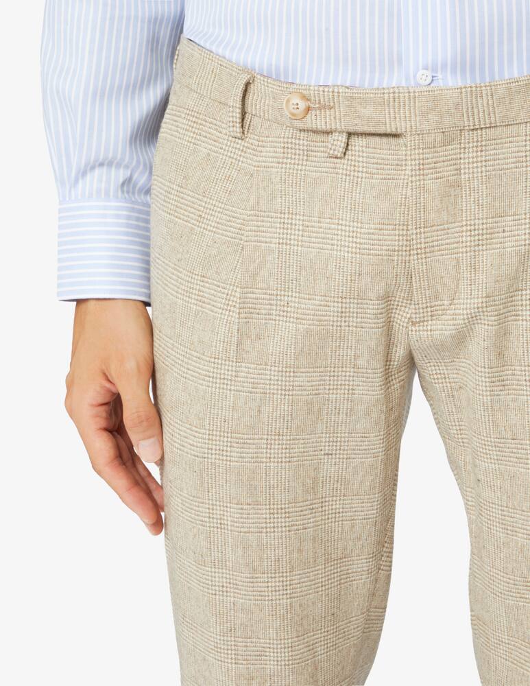 rinascente At.p.co Chino pied de poulle trousers