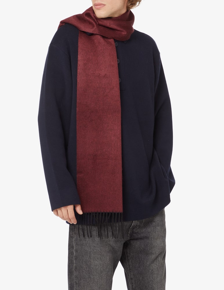 rinascente Piacenza Cashmere Silk scarf - Red