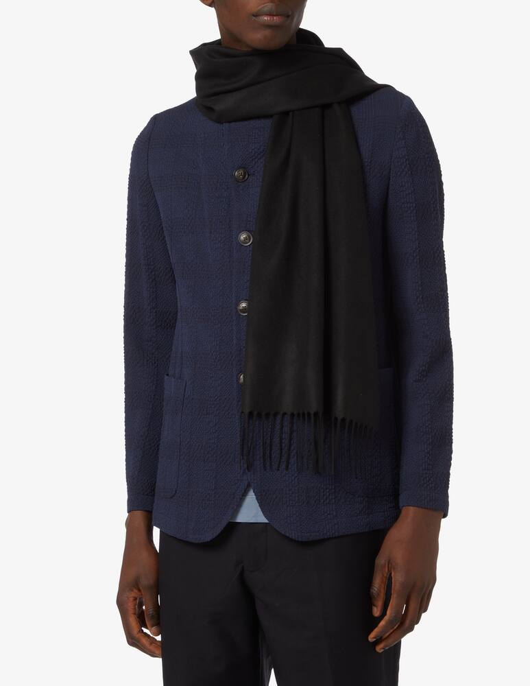 rinascente Piacenza Cashmere Silk scarf - Black