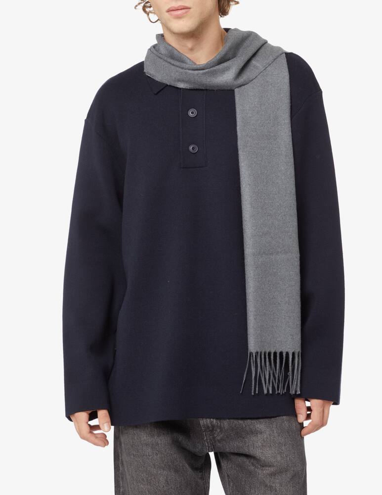 rinascente Piacenza Cashmere Silk scarf - Grey