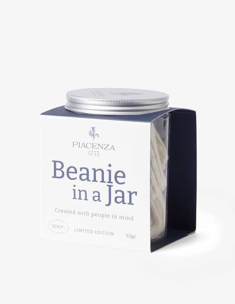 rinascente Piacenza Cashmere Cappello beanie in cashmere - Beige