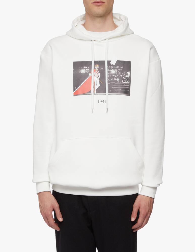 rinascente Throwback Freddie print hoodie