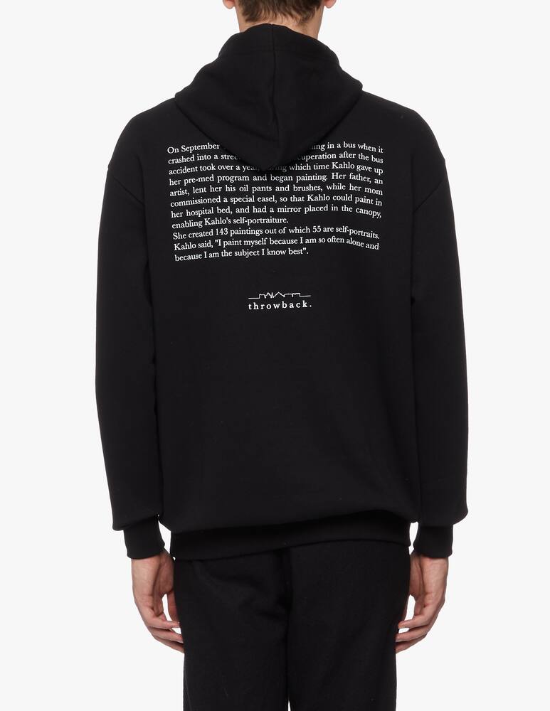 rinascente Throwback Felpa con cappuccio stampa frida kahlo