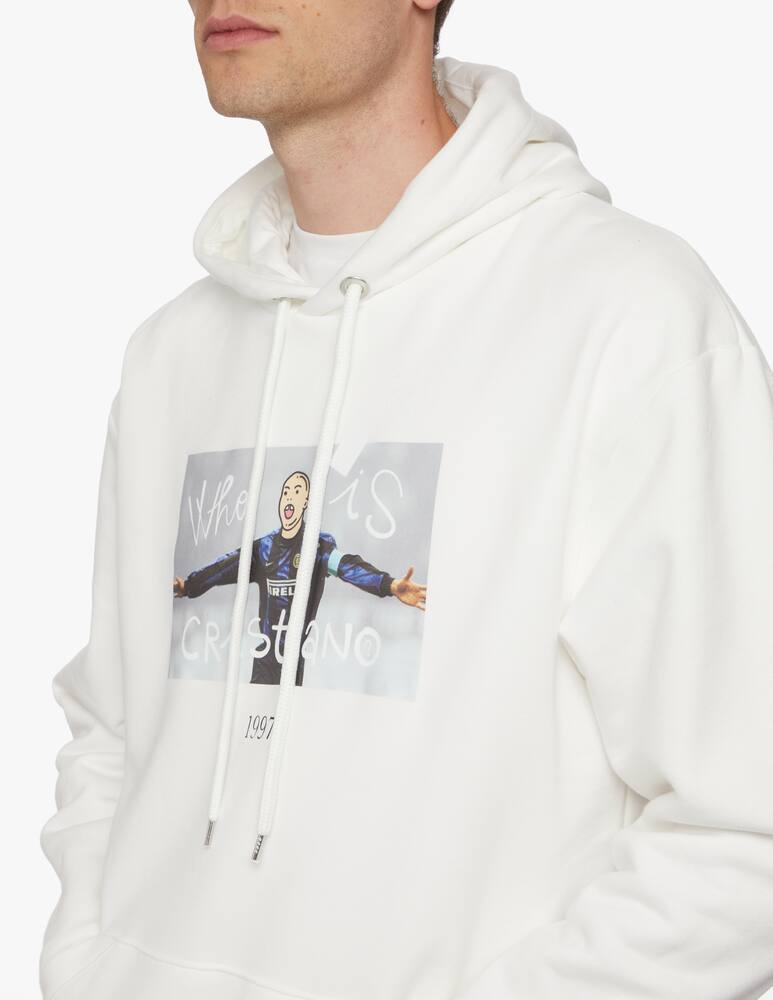 rinascente Throwback Felpa con cappuccio stampa ronny