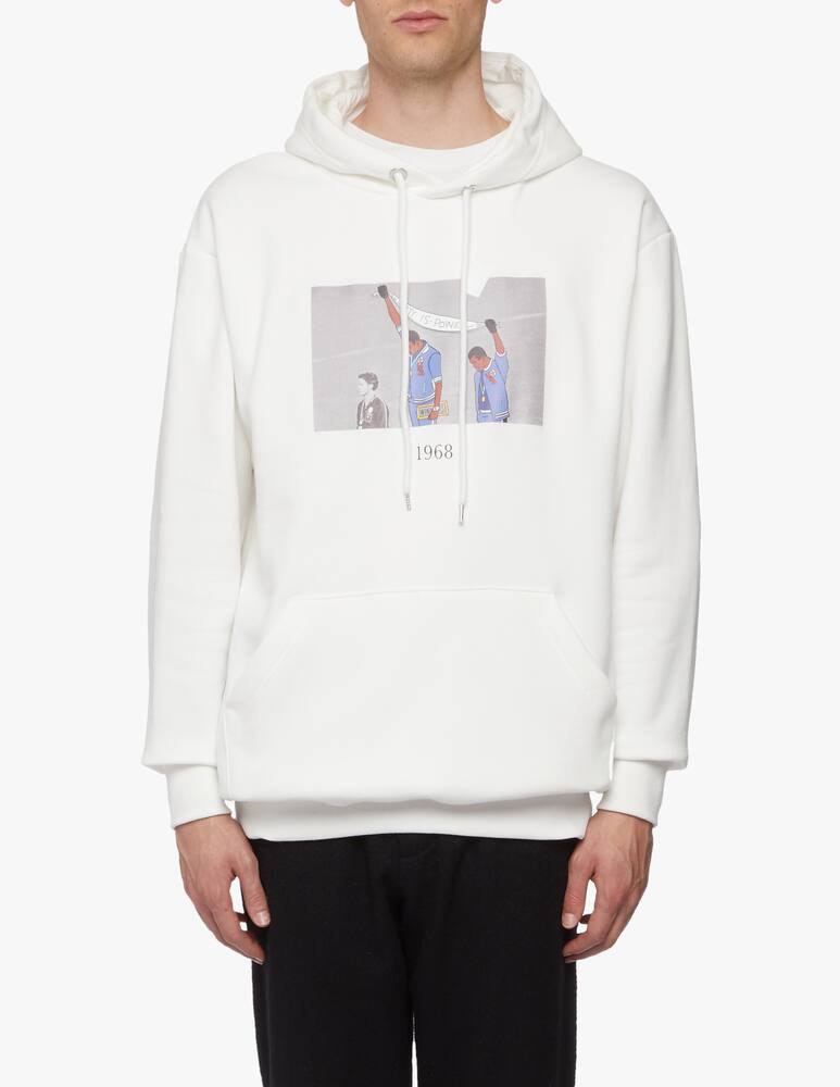 rinascente Throwback Felpa con cappuccio stampa unity