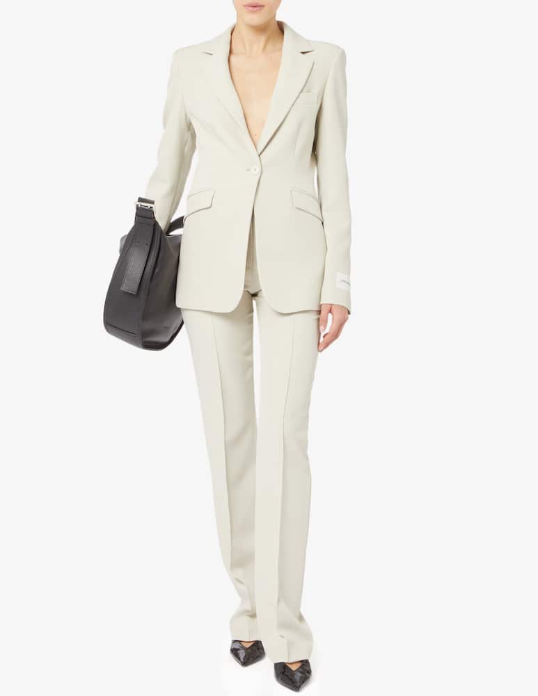 HINNOMINATE Fitted jacket with label on the sleeve - picture 2 HINNOMINATE Fitted jacket with label on the sleeve - picture 2