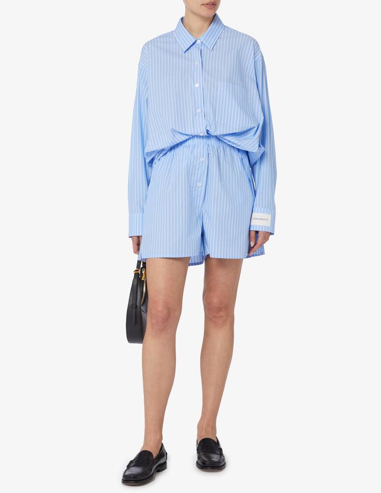 rinascente HINNOMINATE Oversized shirt with label on the wrist