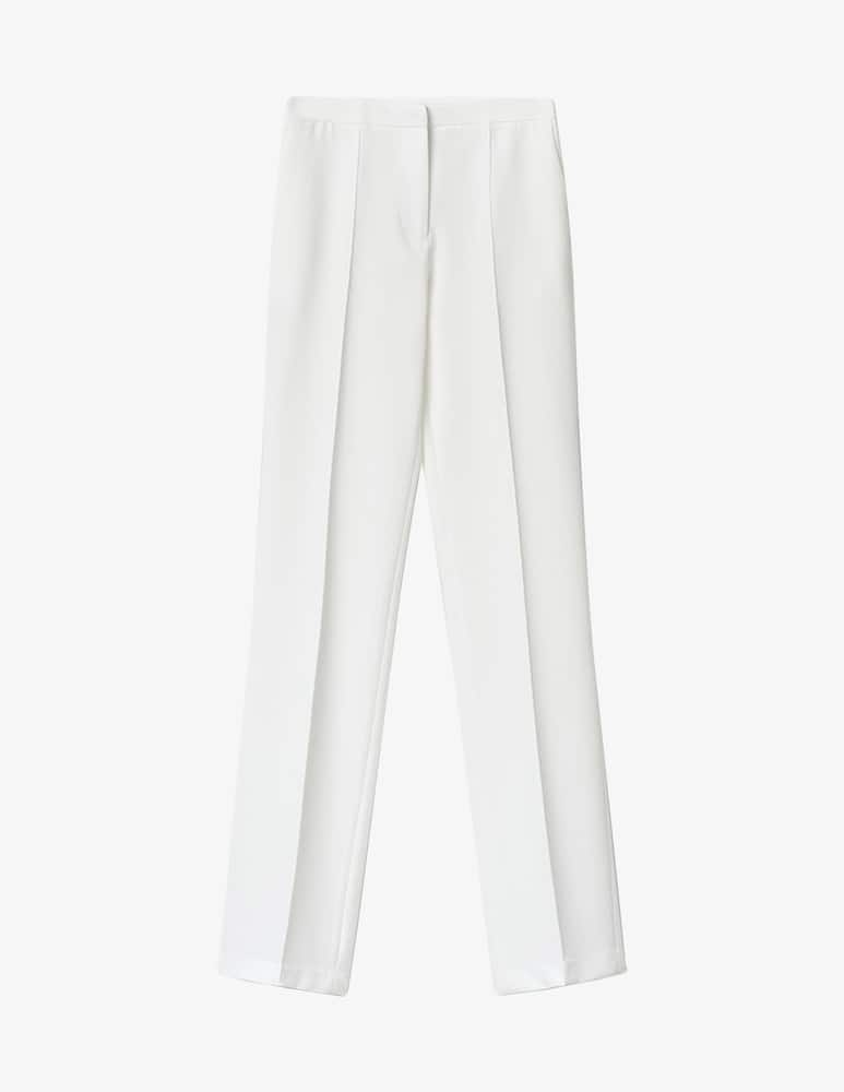 HINNOMINATE Ribbed trousers with label on the back - picture 1 HINNOMINATE Ribbed trousers with label on the back - picture 1