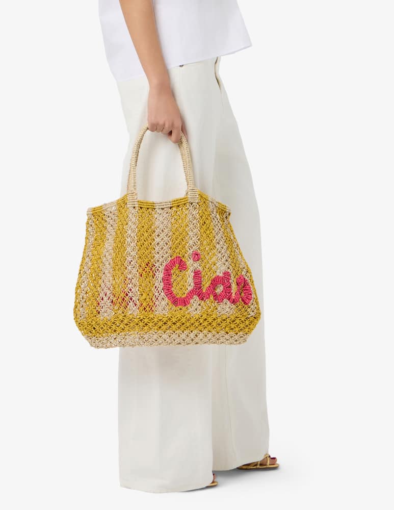 rinascente The Jacksons Borsa shopper  a righe Ciao Lavinia