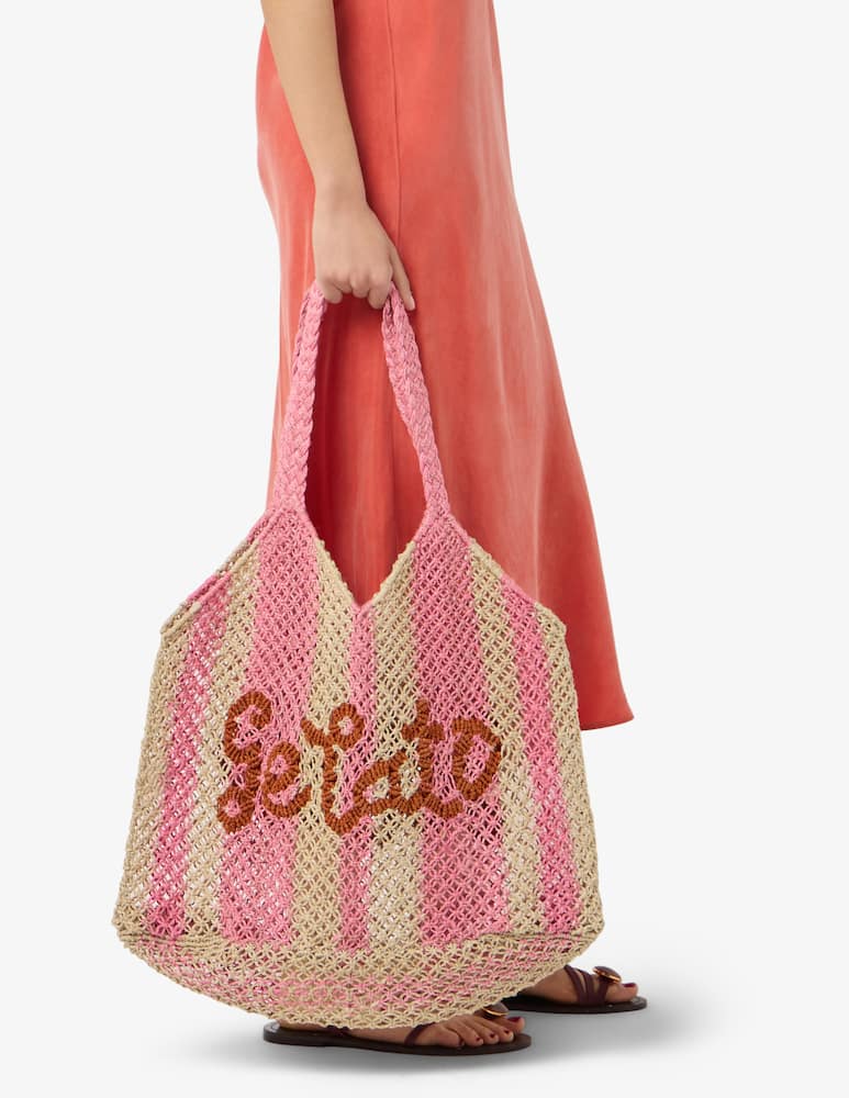 rinascente The Jacksons Shopper gelato crochet