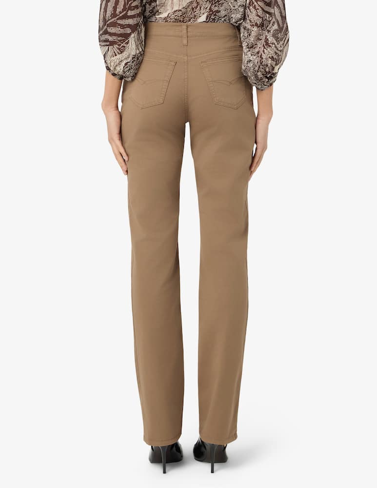 rinascente Elizabeth Ascot Pop classic fit five pocket trousers