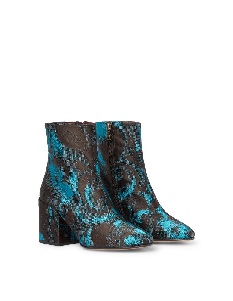 rinascente Dries Van Noten Leather ankle boots