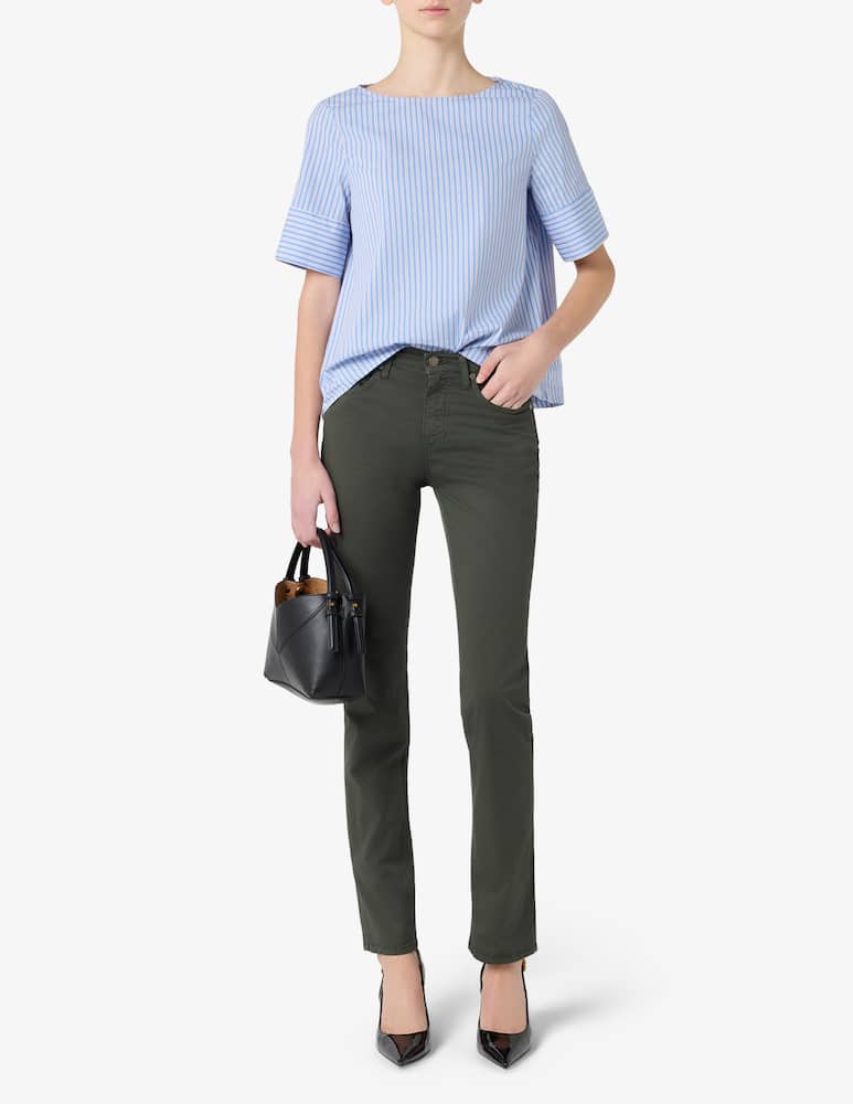 rinascente Elizabeth Ascot Pantaloni a cinque tasche slim fit