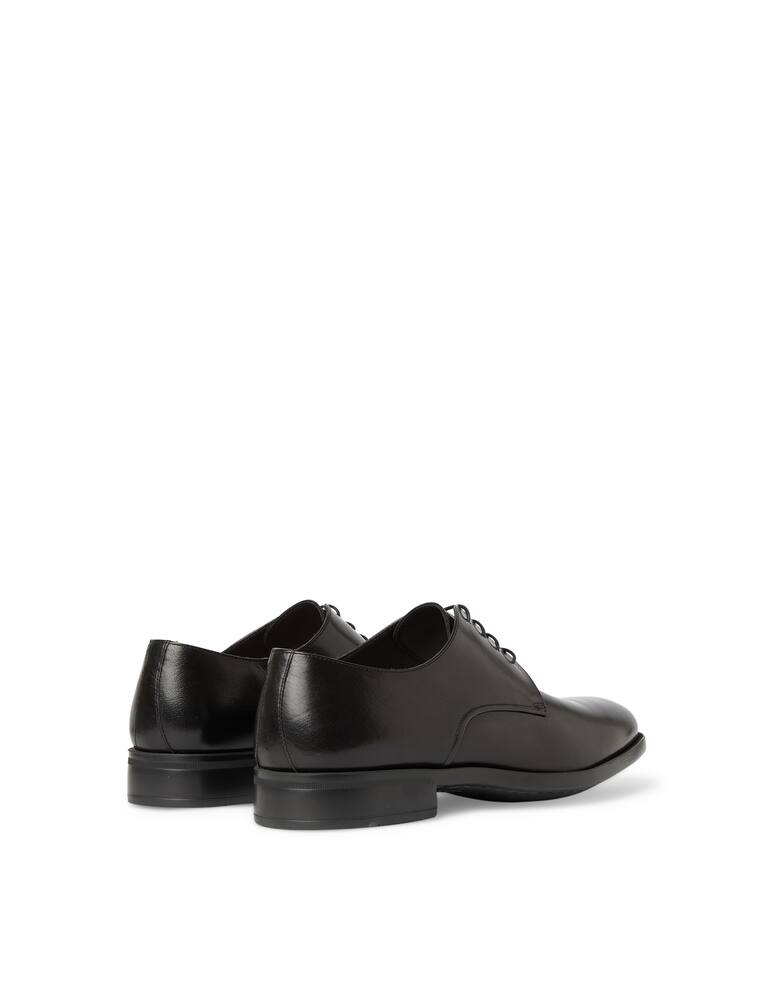rinascente Moreschi Leather Derby Cork Shoes - black