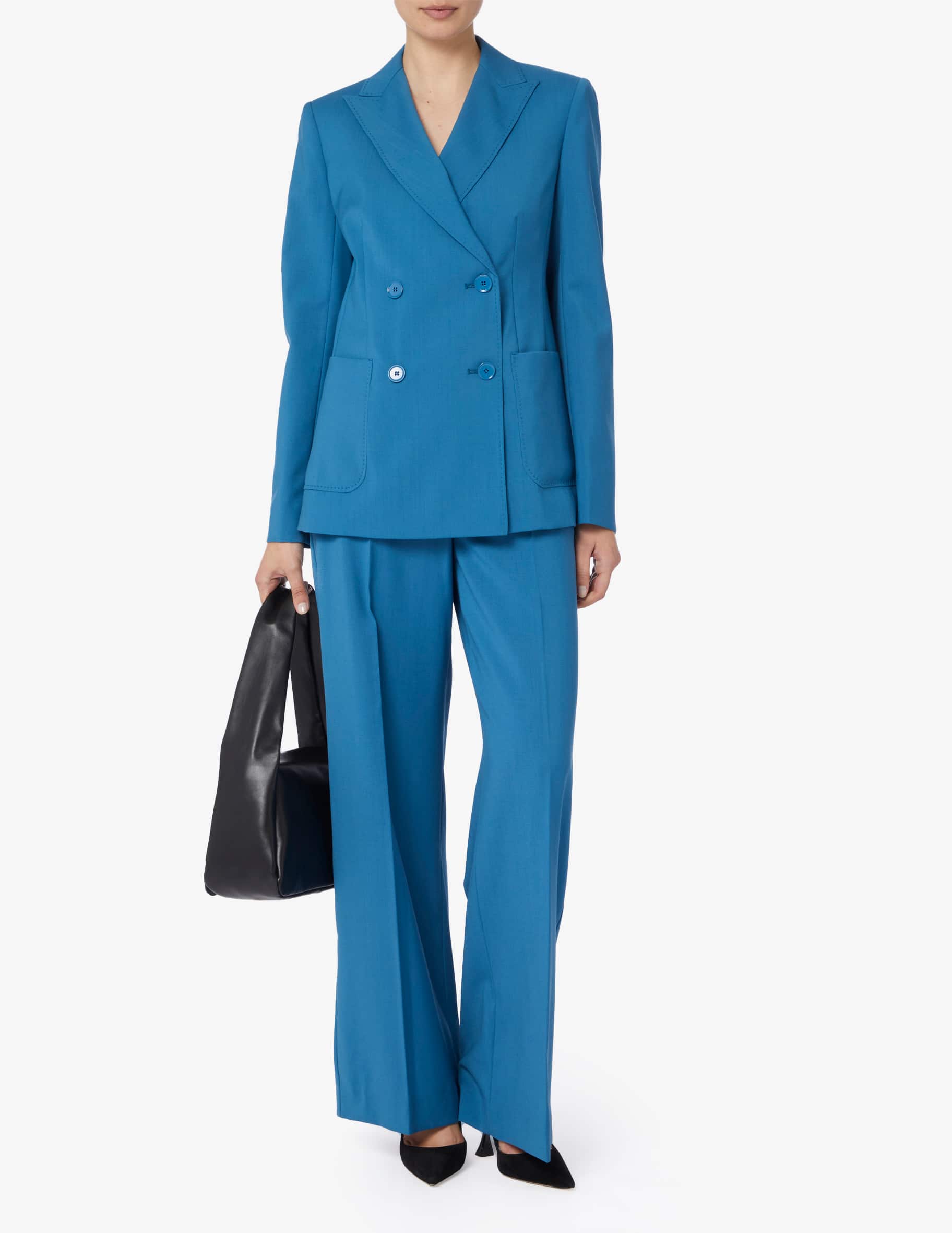 Shop Weekend Max Mara Nervoso wool blazer on Rinascente