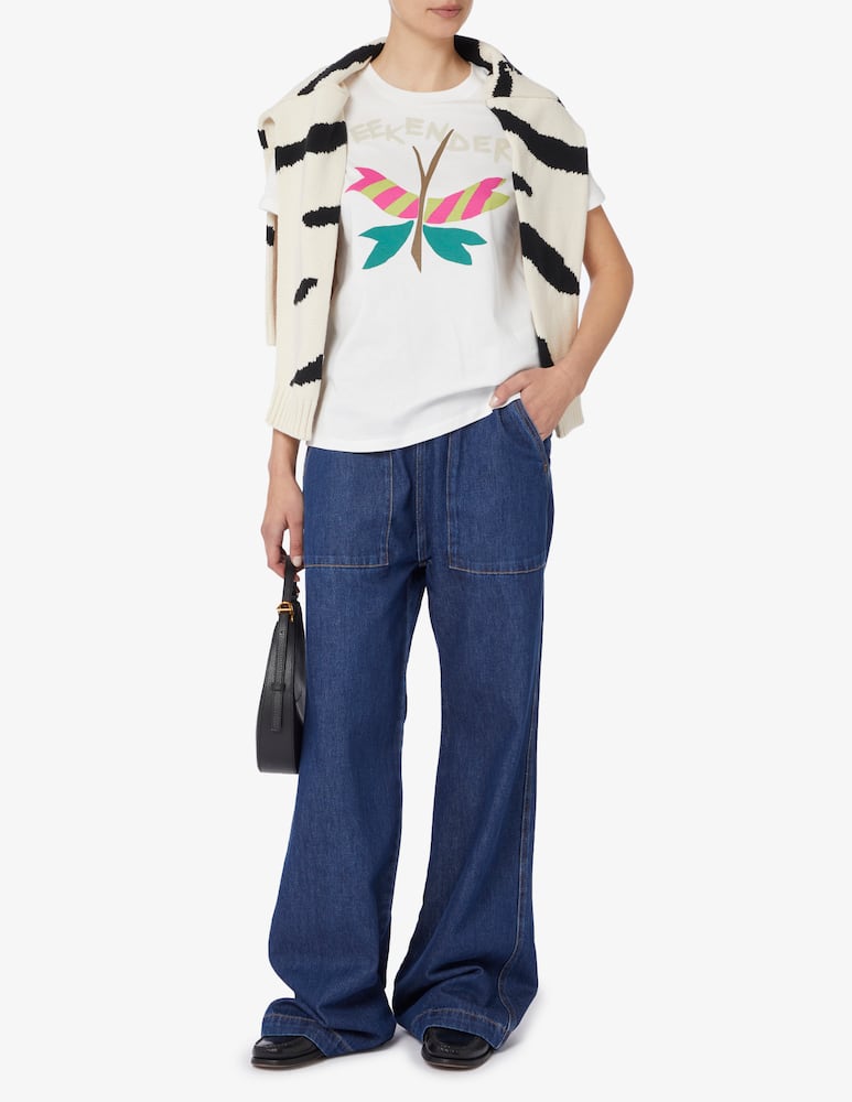 rinascente Weekend Max Mara Nervi cotton t-shirt