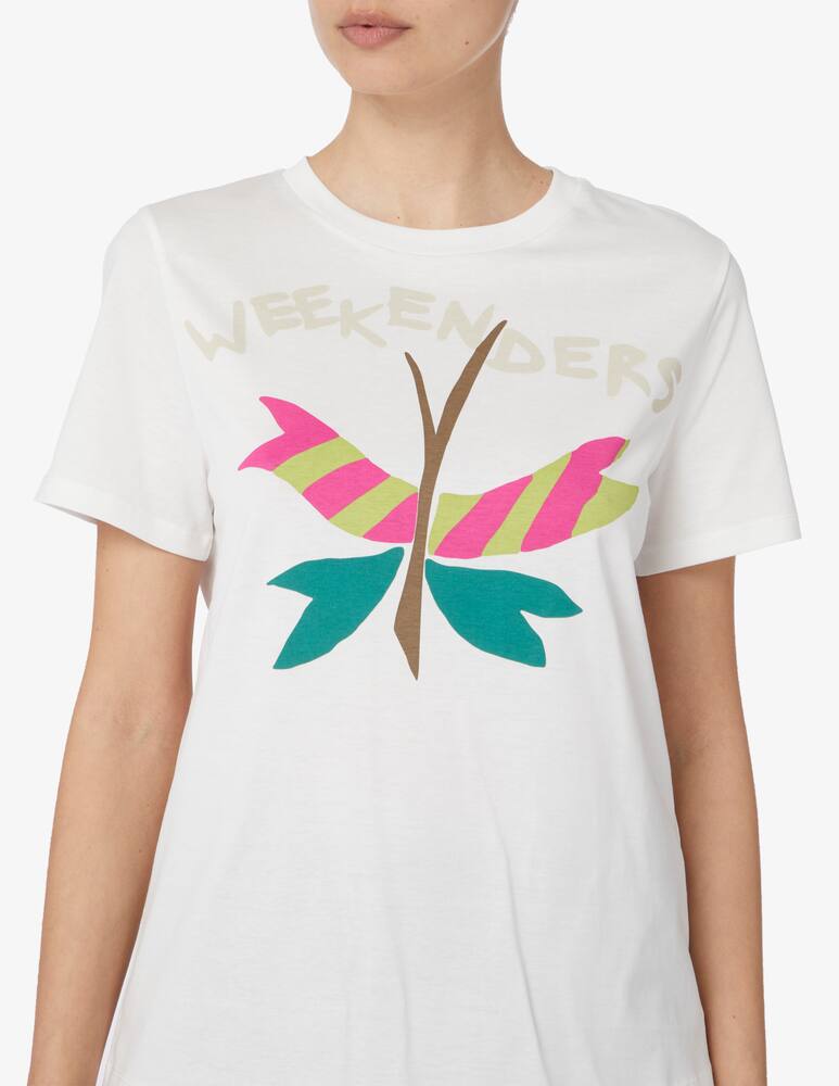 rinascente Weekend Max Mara Nervi cotton t-shirt